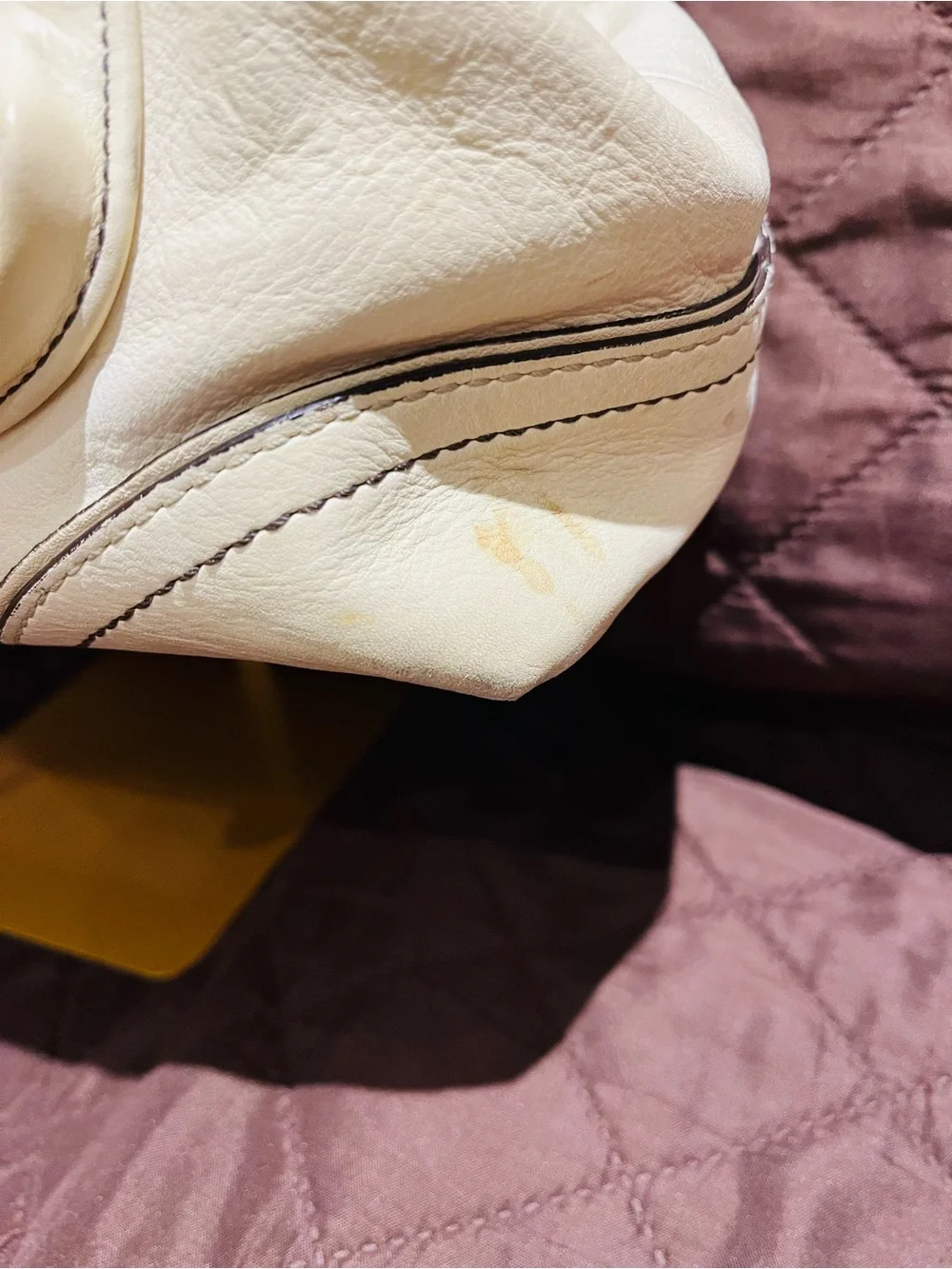 Coach limited edition Daphne legacy doctors satchel cream